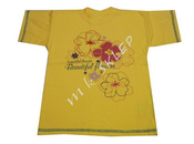 T-shirt roz.92-140 żółty